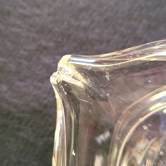 Mid-Century Murano Italy Hand Sculptured Glass Ashtray/Trinket Keeper - Picture 5 of 7